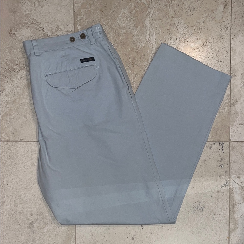 Tommy Hilfiger Light Blue Cotton Chinos Sz 36